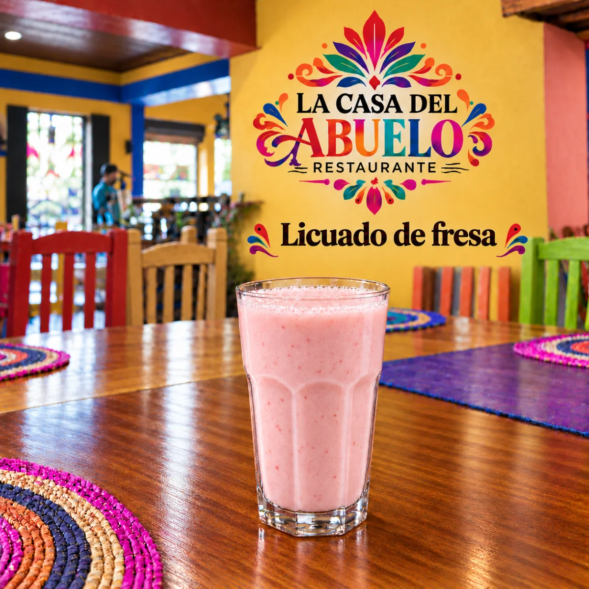 Licuado de fresa