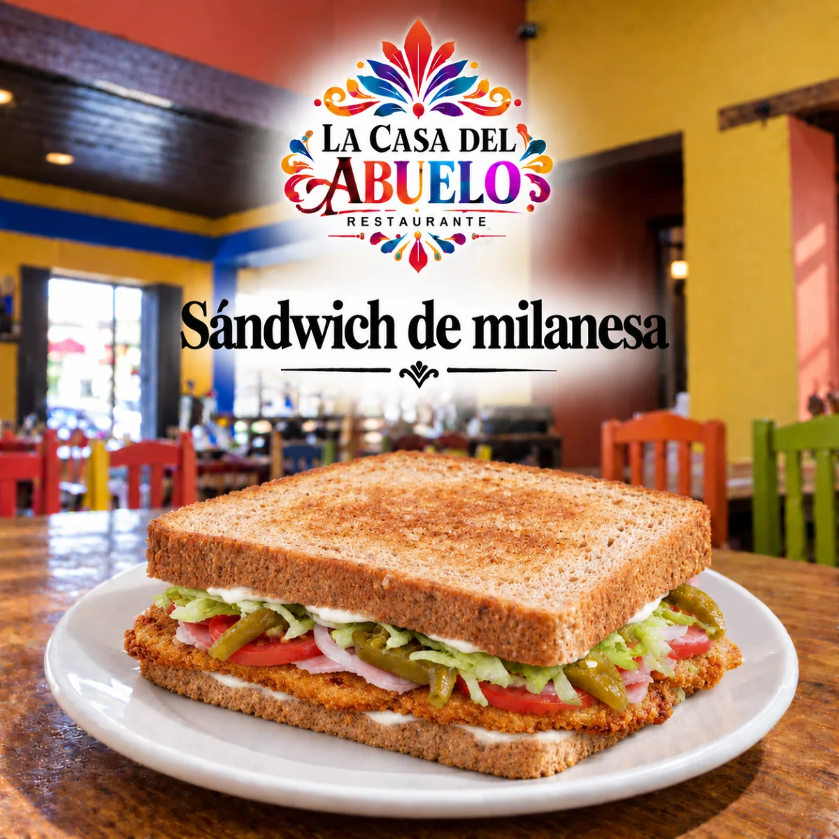 Sándwich de milanesa