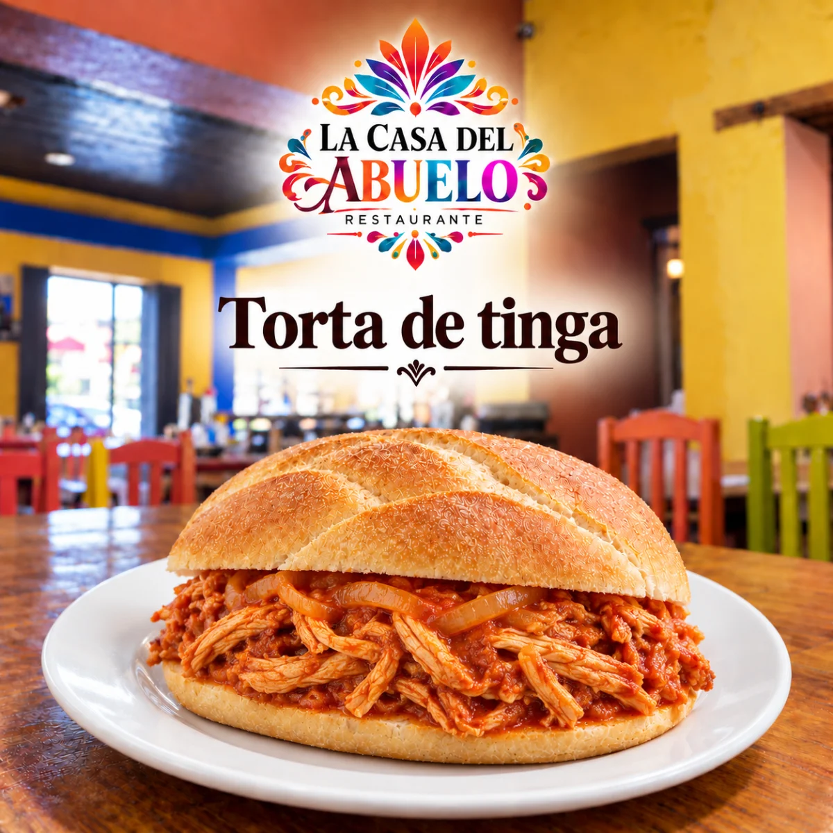 Torta de tinga