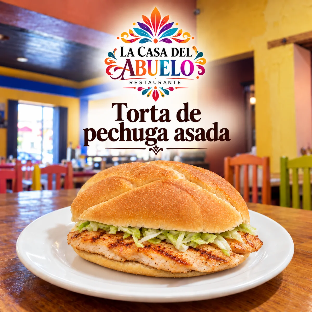 Torta de pechuga asada