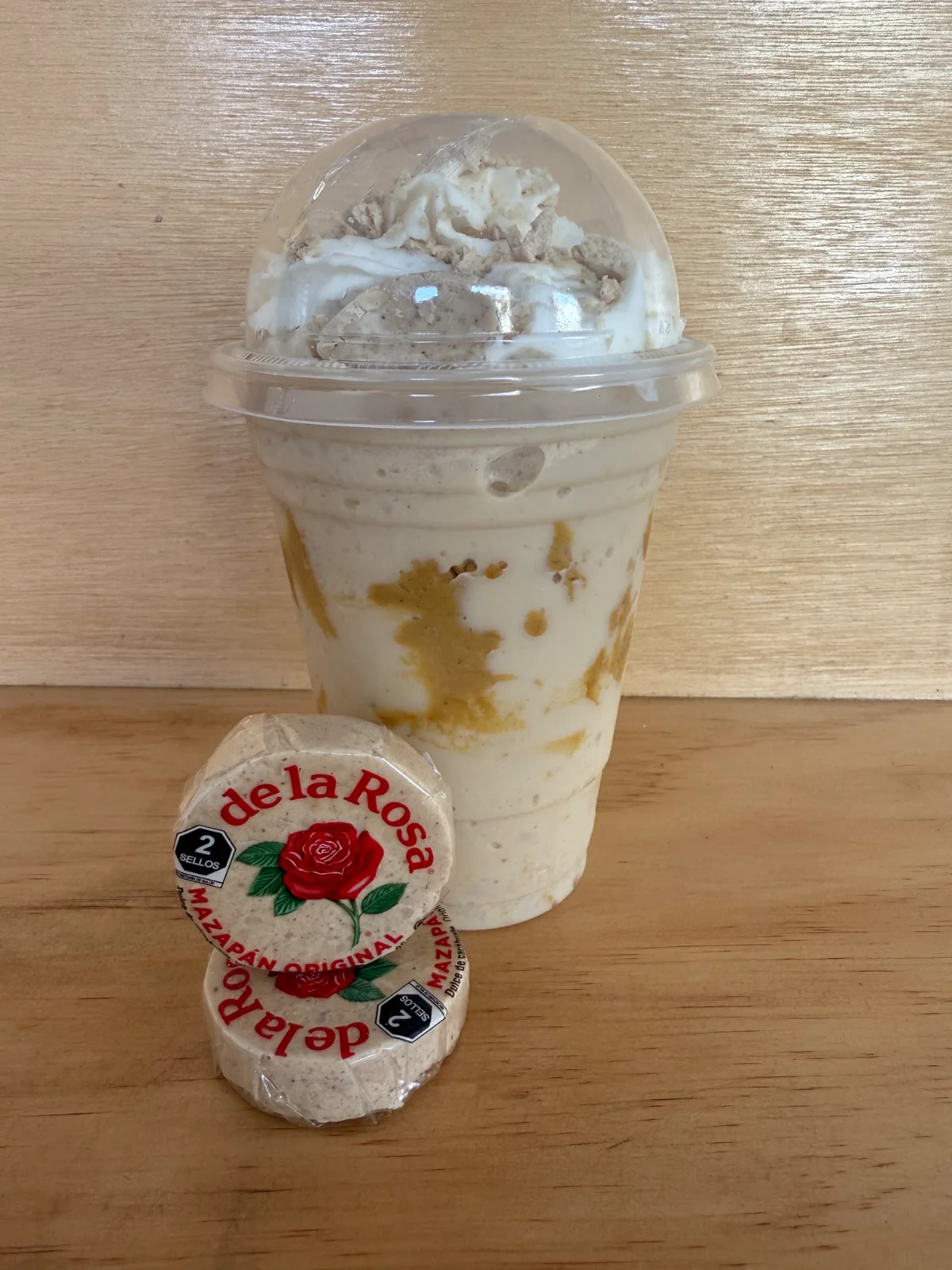 Frappe mazapan