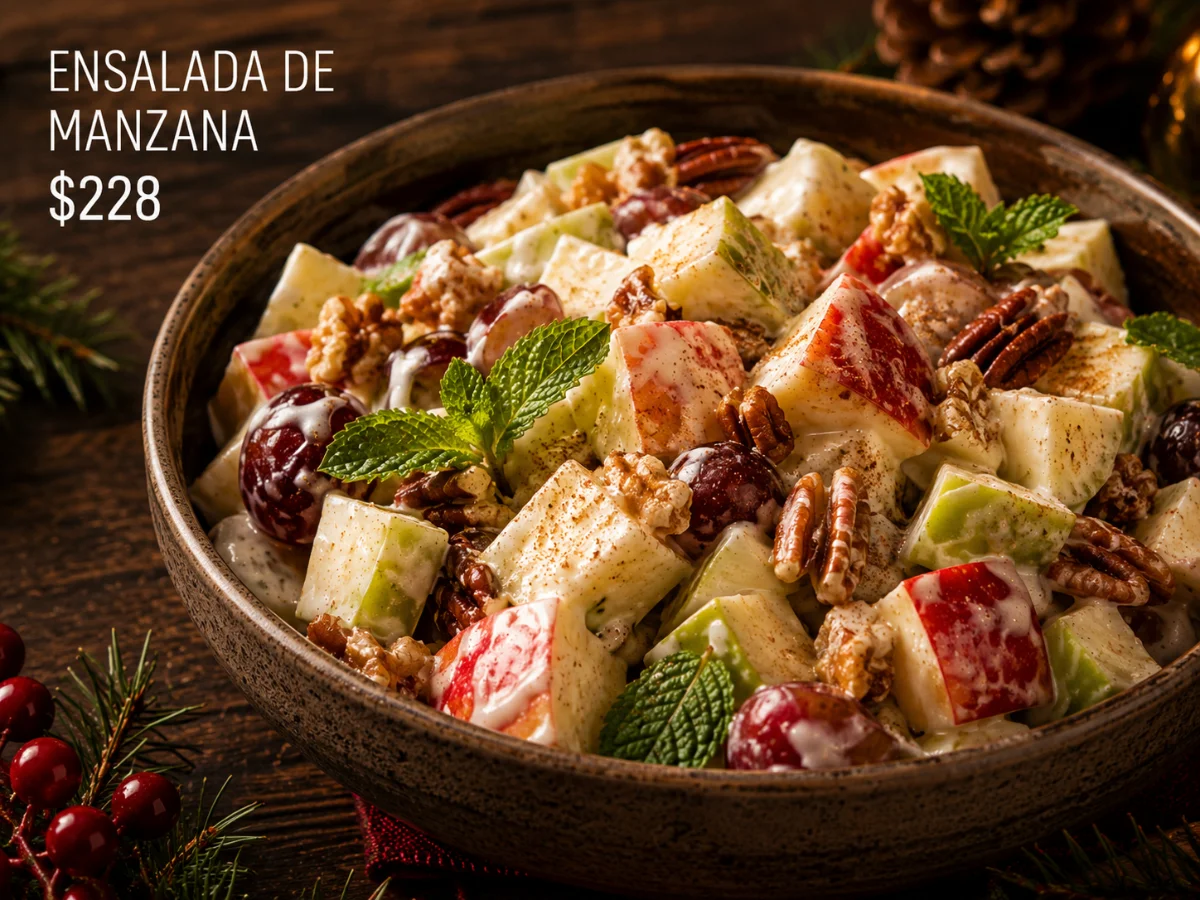 ENSALADA DE MANZANA