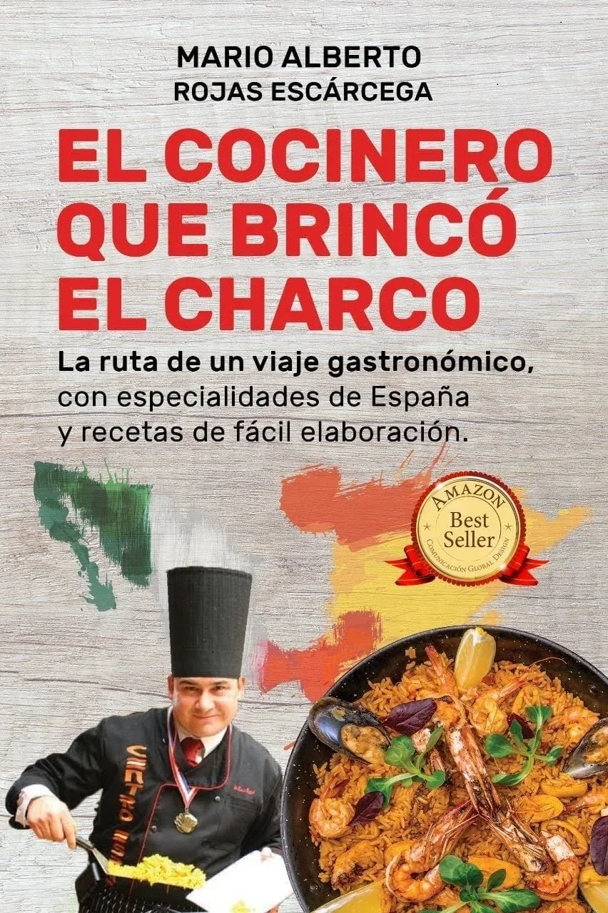 LIBRO BEST SELLER "EL COCINERO QUE BRINCÓ EL CHARCO"