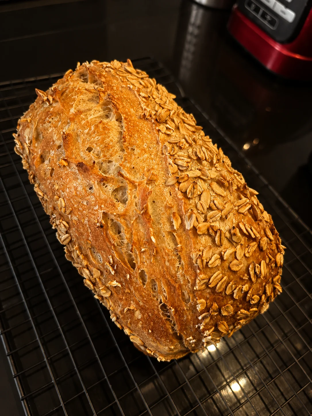 Hogaza con semillas de avena