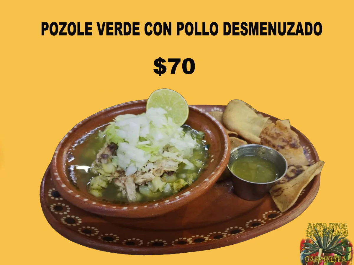 Pozole Verde Litro de Pollo