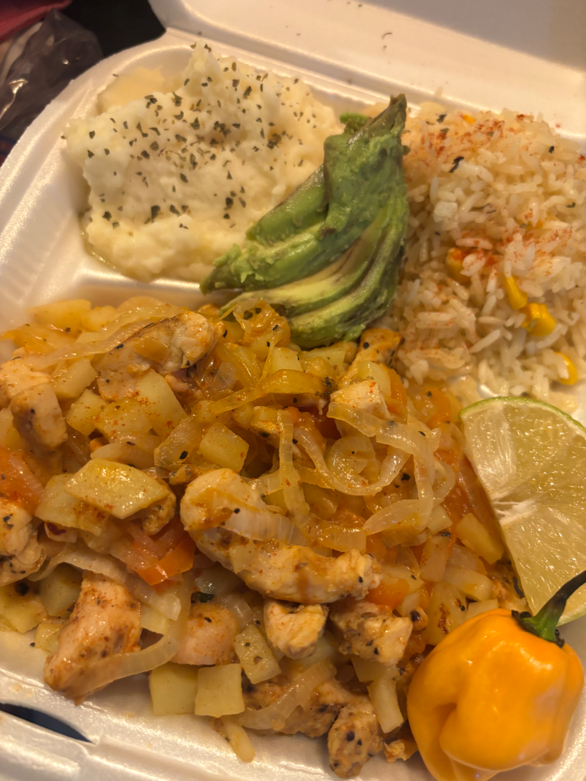 Fajitas de pollo